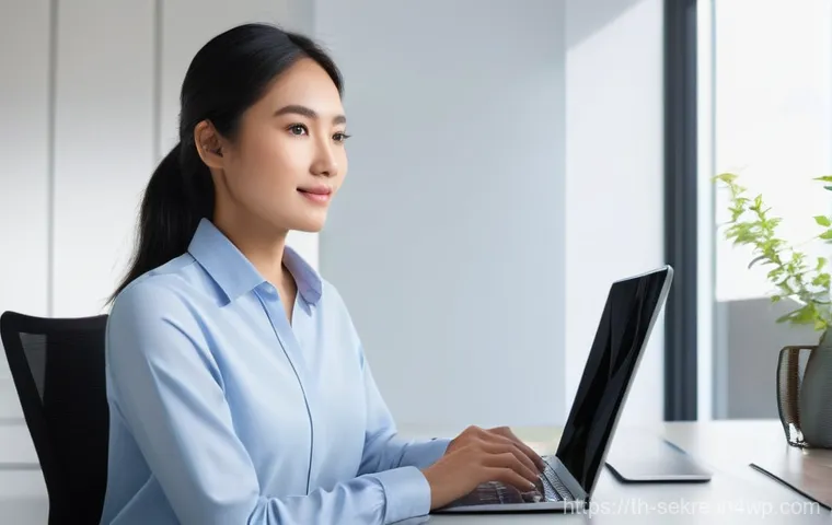 사이버 보안 위협으로부터의 데이터 보호 전략 - **Prompt: Cyber Vigilance: Spotting Online Threats**
    A vigilant young person, appearing to be ar...