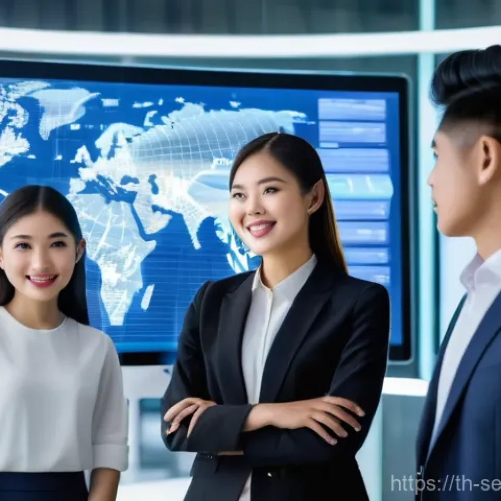 사이버보안 사고 발생 시 법적 절차 이해 - **Prompt:** A diverse group of young Thai professionals, smartly dressed in modern business attire, ...