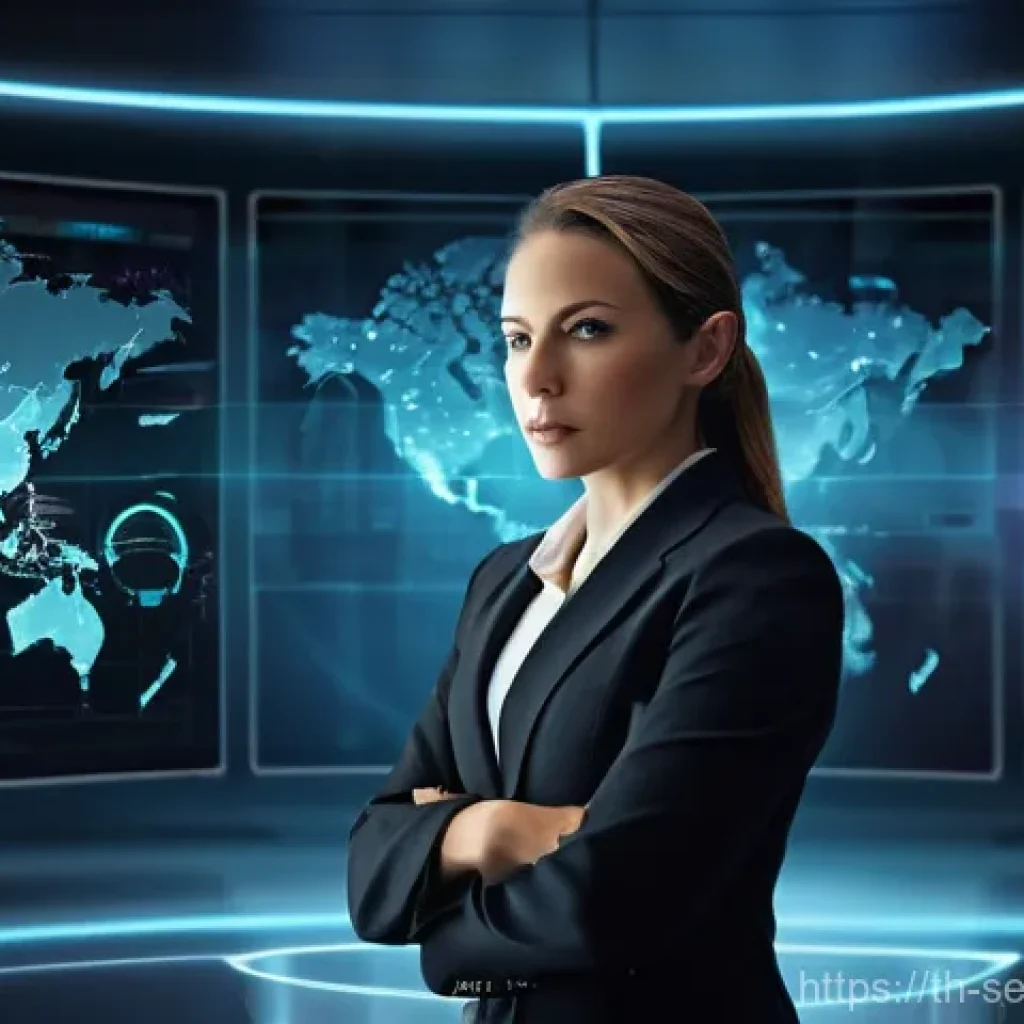 사이버 보안 리더십의 역할과 중요성 - **Prompt 1: The Visionary Cyber Leader**
"A diverse female cybersecurity leader, in her late 30s...
