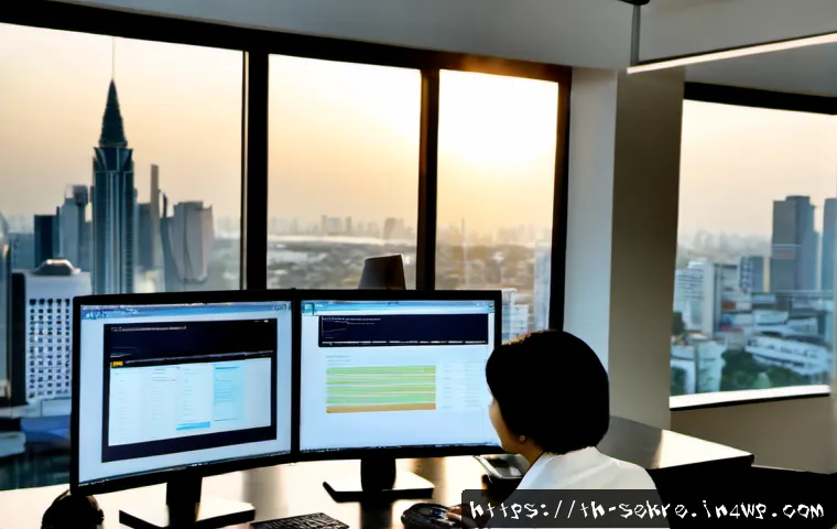 사이버 보안 정책과 절차의 차별화된 접근 - Photorealistic cybersecurity policy planning scene in a modern Bangkok office, Thai business manager...